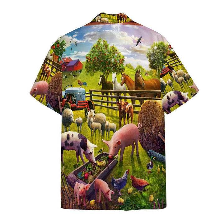 Farm Animal Hawaiian Shirt | For Men & Women | HW1610-BehighStyle