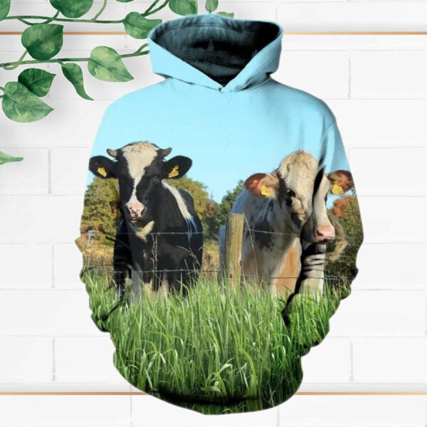 Farmer Cow 3D All Over Print | Adult | HP2354