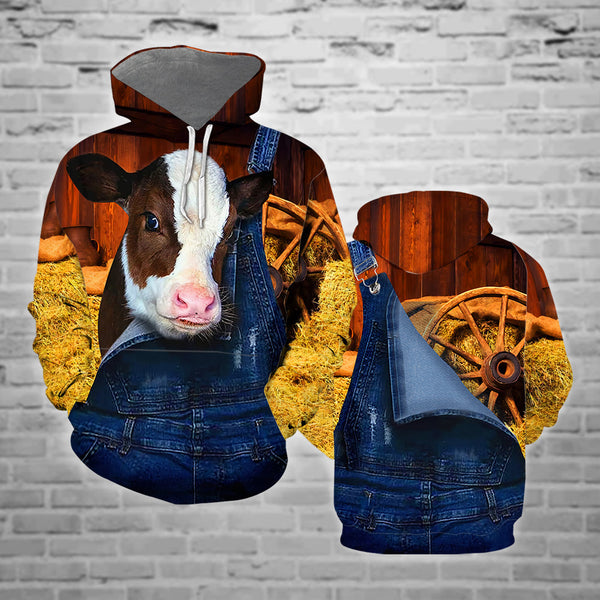 Farmer Cow 3D All Over Print | For Men & Women | Adult | HP2343