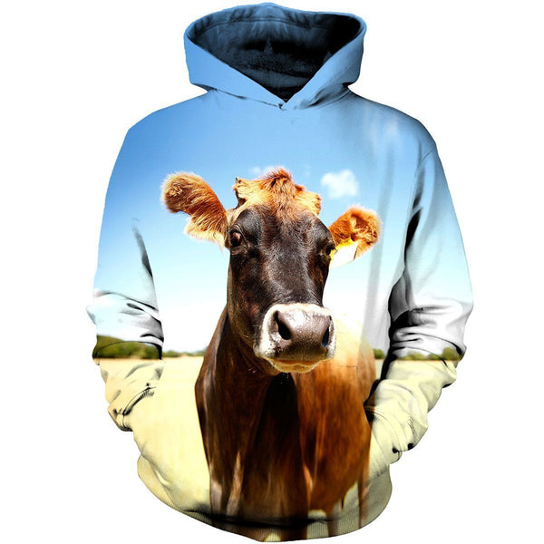 Farmer Cow Cool 3D All Over Print | Adult | HP2319