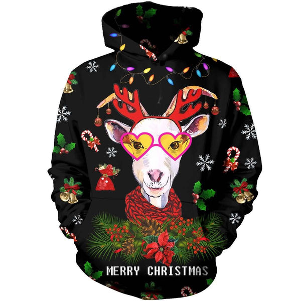 Farmer Goat Merry Christmas 3D All Over Print | Adult | HP2342