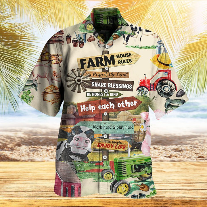 Farmer Unisex Hawaiian Shirt | For Men & Women | HW1524-BehighStyle