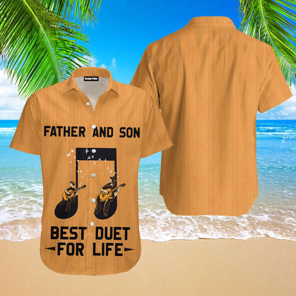 Father And Son Best Duet For Life Hawaiian Shirt | For Men & Women | HW2493-BehighStyle