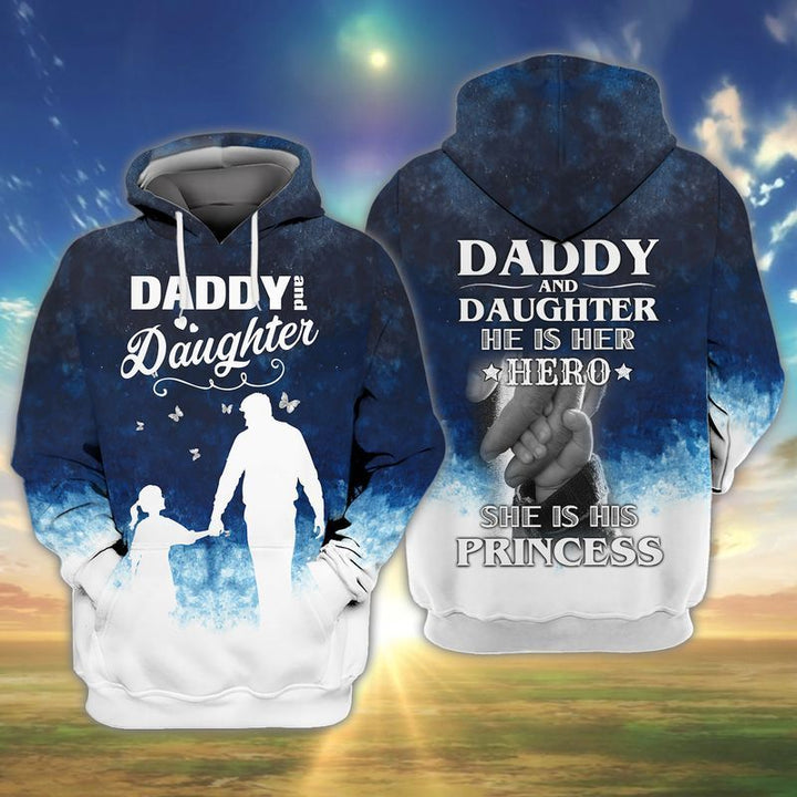 Fathers Day Daddy And Daughter 3D All Over Print | For Men & Women | Adult | HP1226-BehighStyle