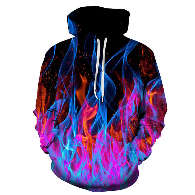 Fire Flame 3D All Over Print | For Men & Women | Adult | HP488-BehighStyle