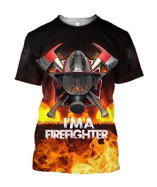 Firefighter 3D All Over Print | For Men & Women | Adult | HT8003-BehighStyle