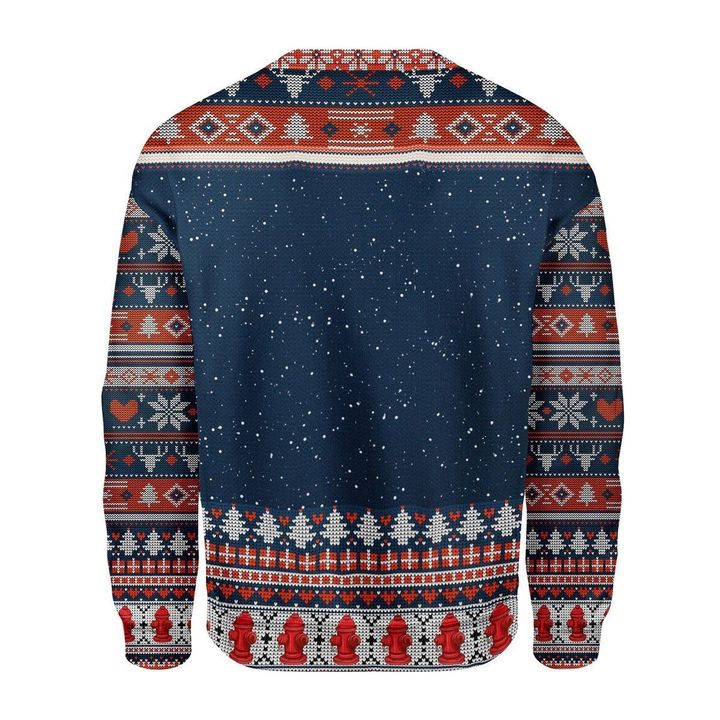 Firefighter Presents Ugly Christmas Sweater | For Men & Women | Adult | US1357-BehighStyle