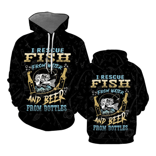 Fish And Beer 3D All Over Print | Adult | HP2970