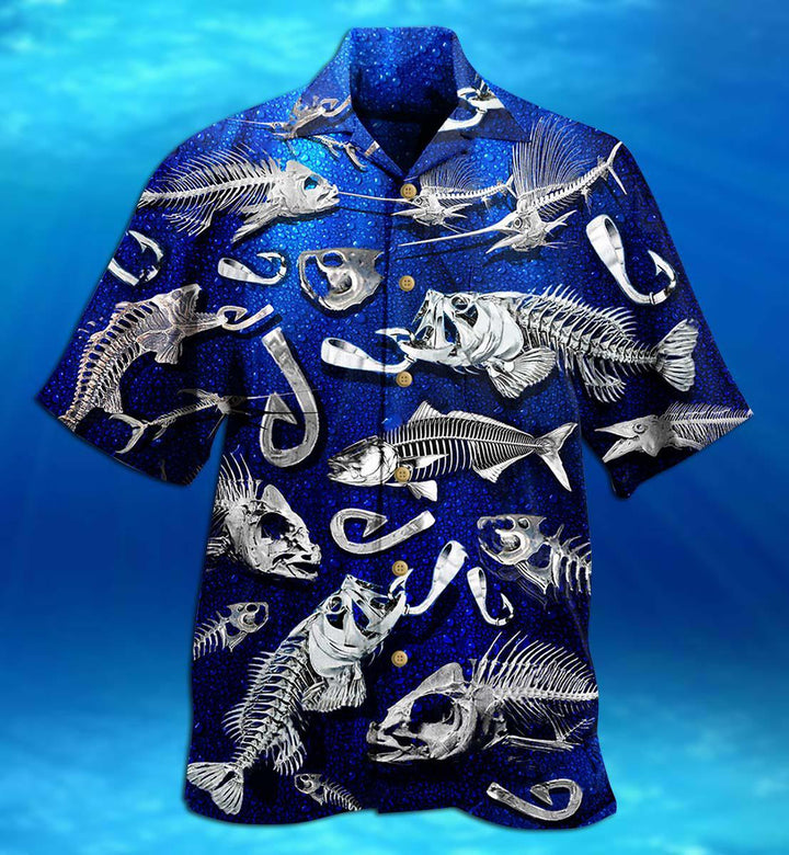 Fishing Fishbone Style Hawaiian Shirt | For Men & Women | HW1571-BehighStyle