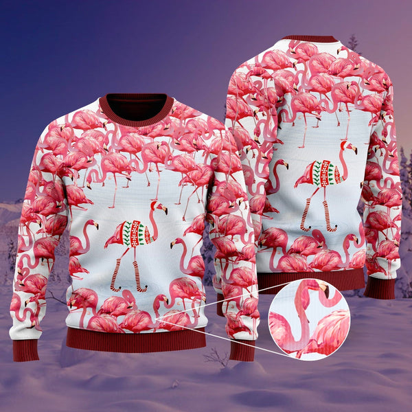 Flamingo Fa La La La Mingo Ugly Christmas Sweater | For Men & Women | Adult | US1544-BehighStyle