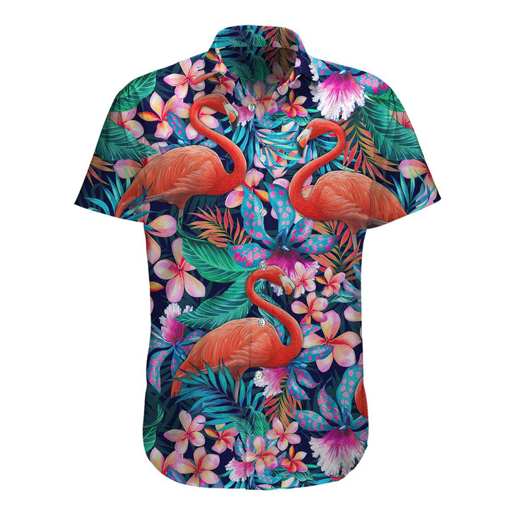 Flamingo Hawaiian Shirt | For Men & Women | HW1401-BehighStyle