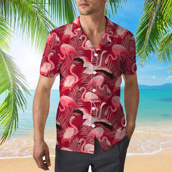 Flamingo Hawaiian Shirt | For Men & Women | HW2242-BehighStyle