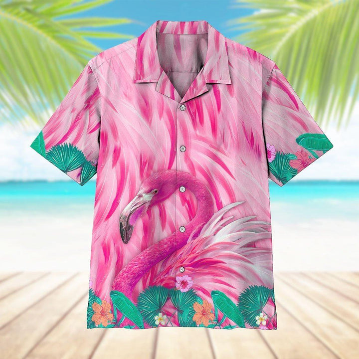 Flamingo Hawaiian Shirt | For Men & Women | HW2411-BehighStyle