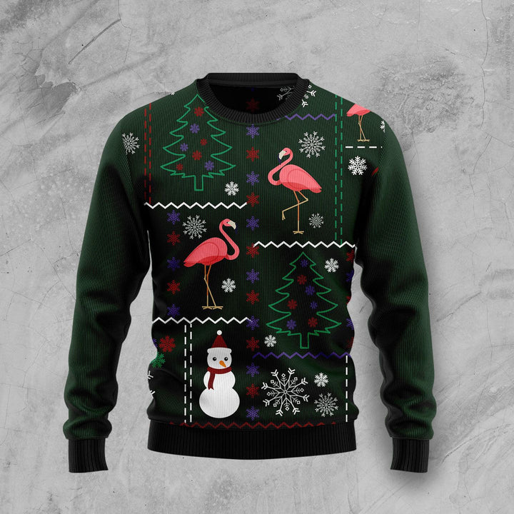 Flamingo Lover Ugly Christmas Sweater | For Men & Women | Adult | US1604-BehighStyle