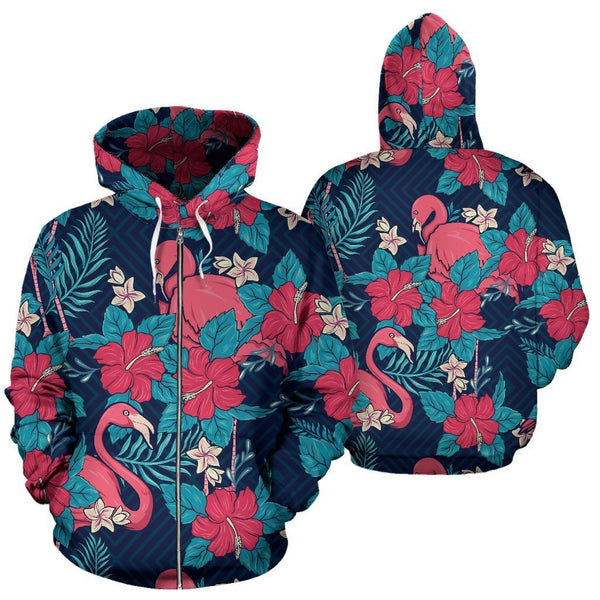 Flamingo Red Hibiscus Pattern 3D All Over Print | Adult | HP3200