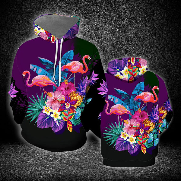 Flamingo Tropical Flower 3D All Over Print | For Men & Women | Adult | HP1040-BehighStyle