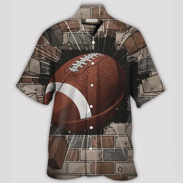 Football Brick Hawaiian Shirt | HW3362