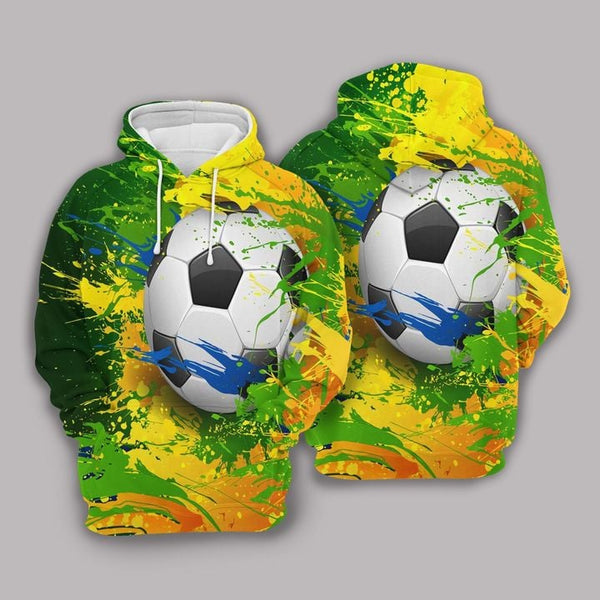 Football Colorul Basic 3D All Over Print | Adult | HP3006