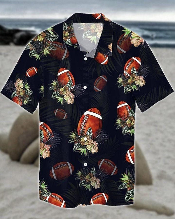 Football Cup Tropical Hawaiian Shirt | HW3060