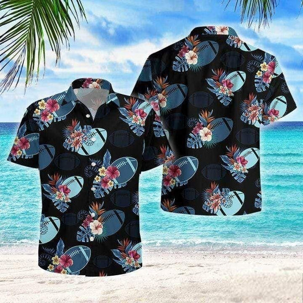 Football For Life Summer Vibe Tropical Hawaiian Shirt | HW3062