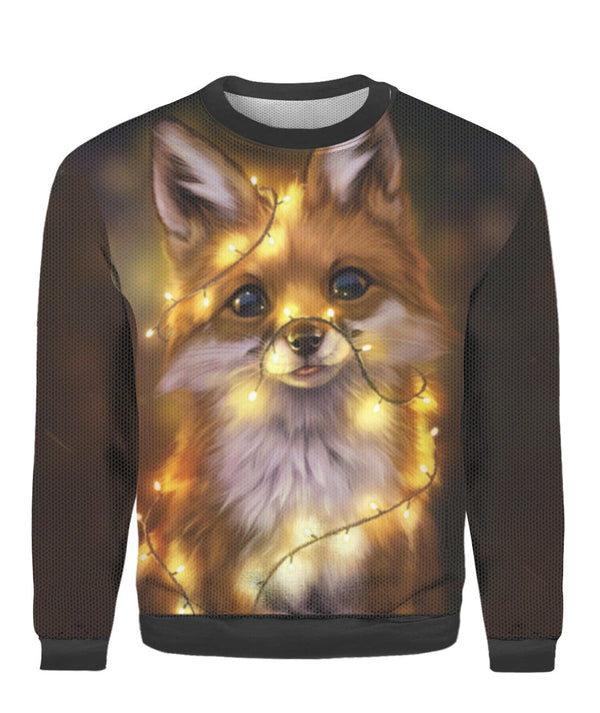 Fox Merry Christmas Ugly Christmas Sweater  | For Men & Women | UH2029