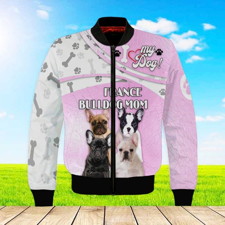 France Bulldog Mom 3D All Over Print | For Men & Women | Adult | HP1216-BehighStyle