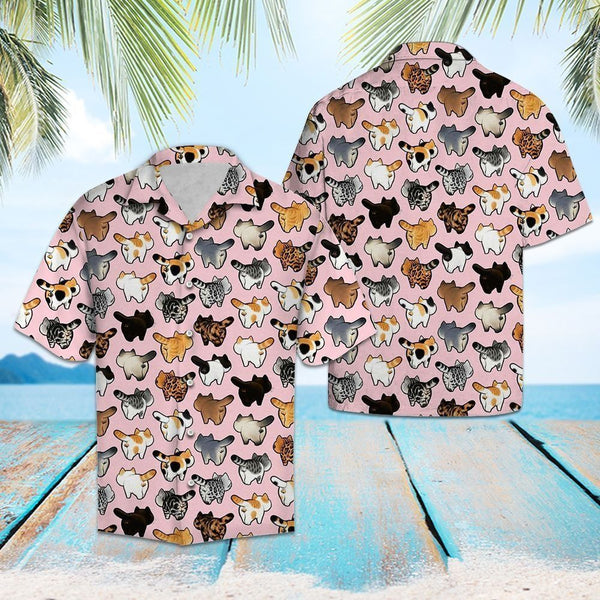 Freaking Love Cats Colorful Youth Hawaiian Shirt | For Men & Women | HW1377-BehighStyle
