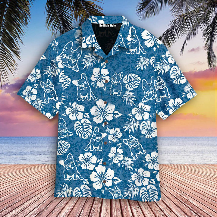 French Bulldog Funny Summer Hawaiian Shirt | For Men & Women | HW211-BehighStyle