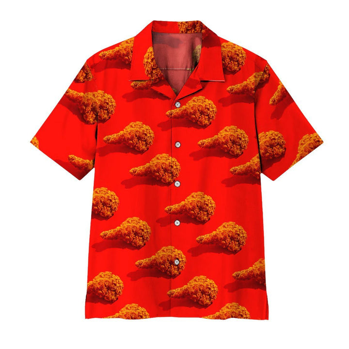 Fried Chicken Hawaiian Shirt | For Men & Women | HW1636-BehighStyle