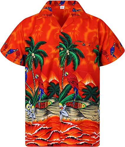 Funky Tropical Tree Hawaiian Shirt | For Men & Women | HW1242-BehighStyle