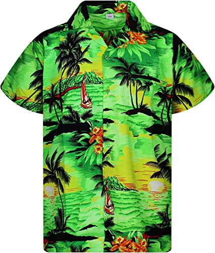 Funky Tropical Tree Hawaiian Shirt | For Men & Women | HW1273-BehighStyle