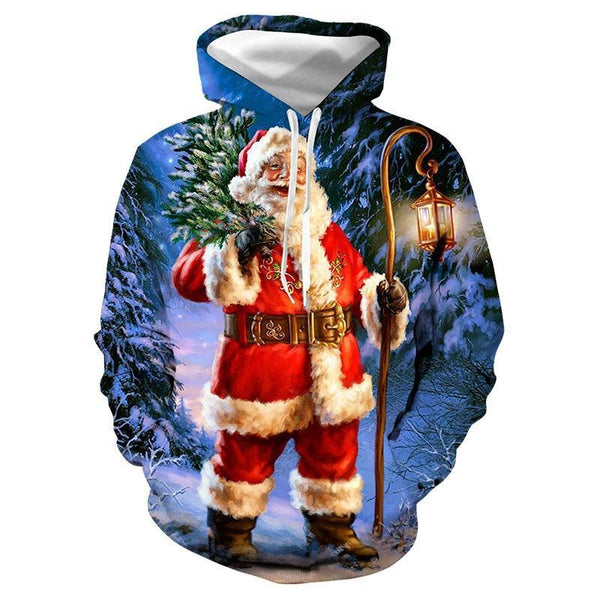 Funny Santa Merry Christmas 3D All Over Print | Adult | HP2551