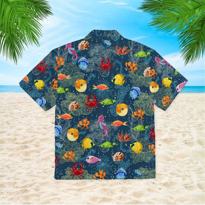 Funny Sea Life Hawaiian Shirt | For Men & Women | HW318-BehighStyle