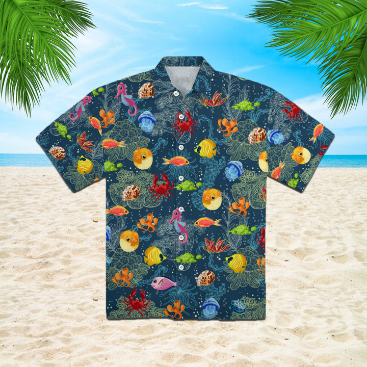 Funny Sea Life Hawaiian Shirt | For Men & Women | HW318-BehighStyle