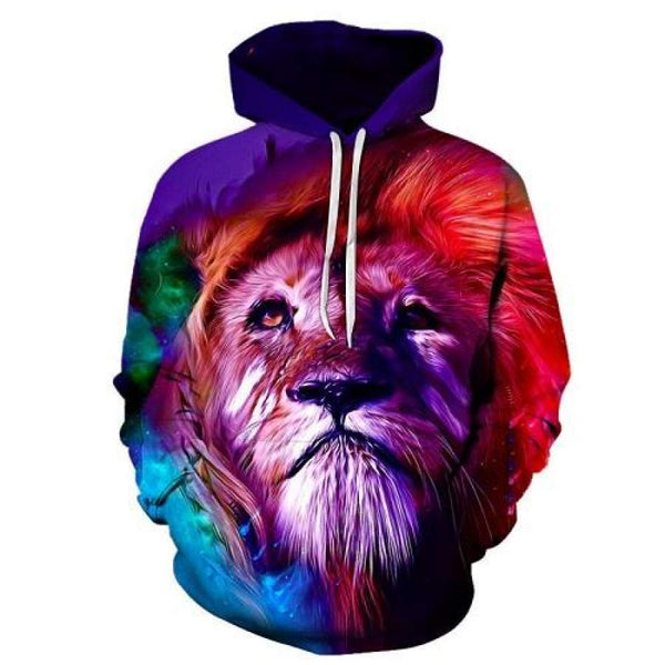 Galaxy Lion 3D All Over Print | For Men & Women | Adult | HP1532-BehighStyle