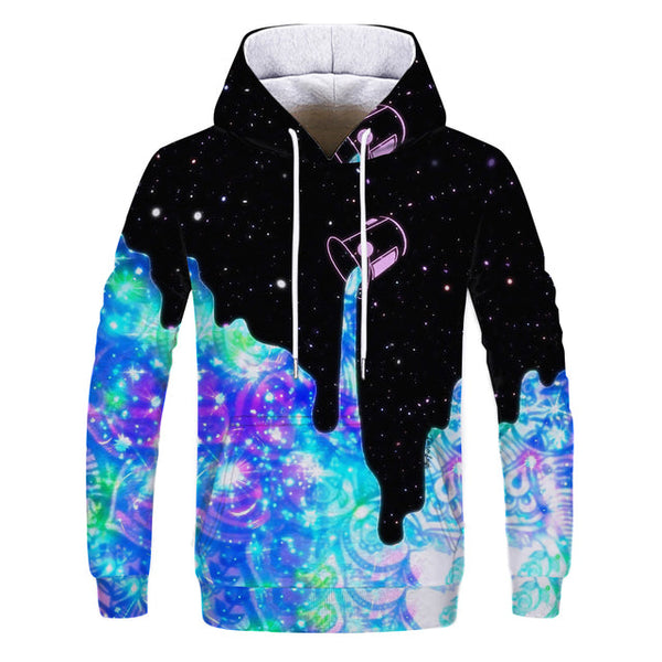 Galaxy Pouring Paint 3D All Over Print | For Men & Women | Adult | HP477-BehighStyle