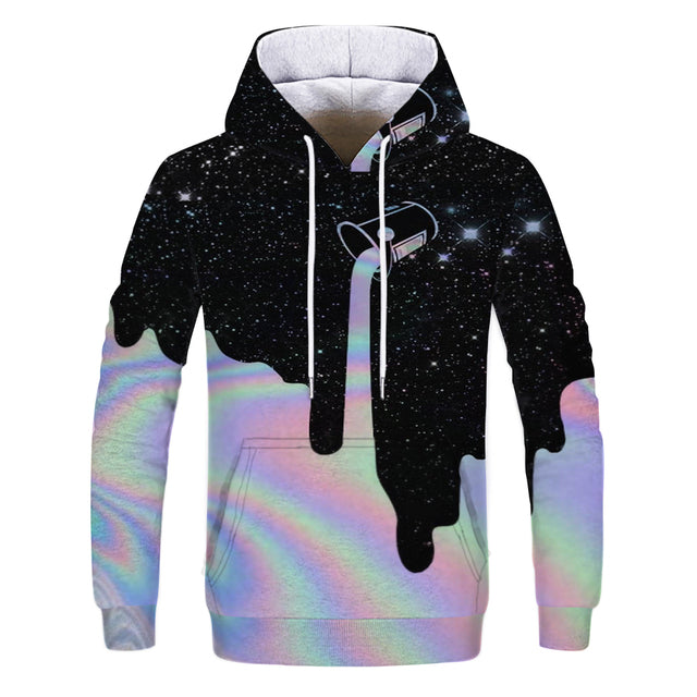 Galaxy Pouring Paint 3D All Over Print | For Men & Women | Adult | HP505-BehighStyle