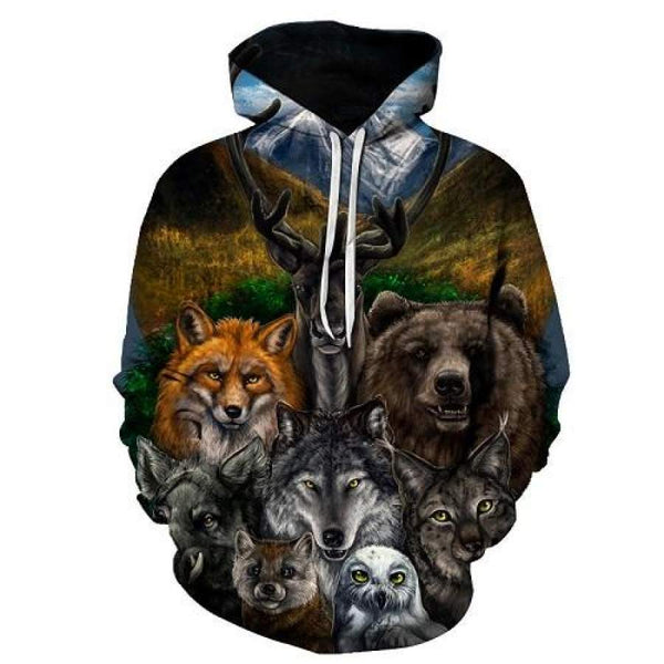 Galaxy Wolf 3D All Over Print | For Men & Women | Adult | HP1531-BehighStyle