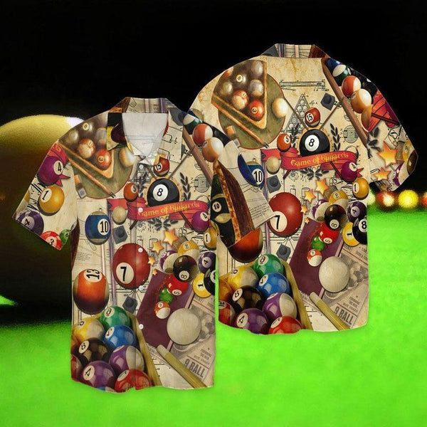 Game Billiard Hawaiian Shirt | For Men & Women | HW1993-BehighStyle