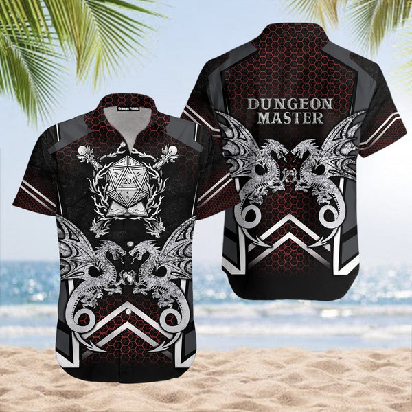 Game Dungeons Master Sublimation Hawaiian Shirt | For Men & Women | HW1828-BehighStyle