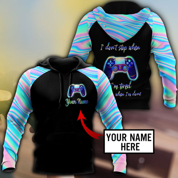 Game Lover Custom Name 3D All Over Print | For Men & Women | Adult | CN121-BehighStyle