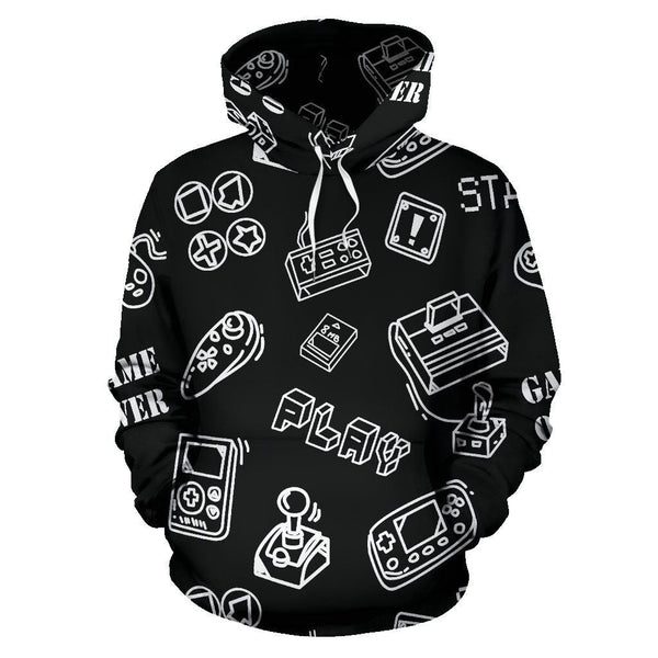 Gamer Black And White Basic 3D All Over Print | For Men & Women | Adult | HP1340-BehighStyle