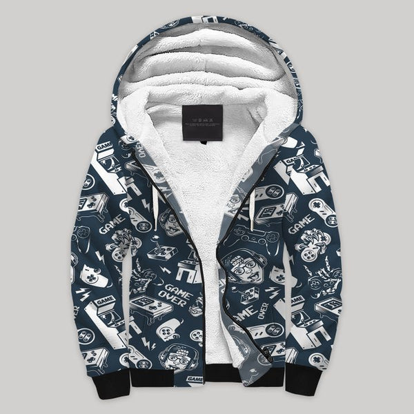 Gaming Blanket Fleece Zip Hoodie All Over Print | FZ806