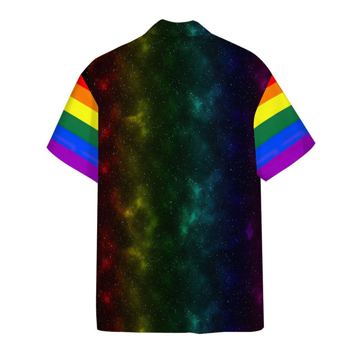 Gay Pride Astronaut Hawaiian Shirt | For Men & Women | HW1632-BehighStyle