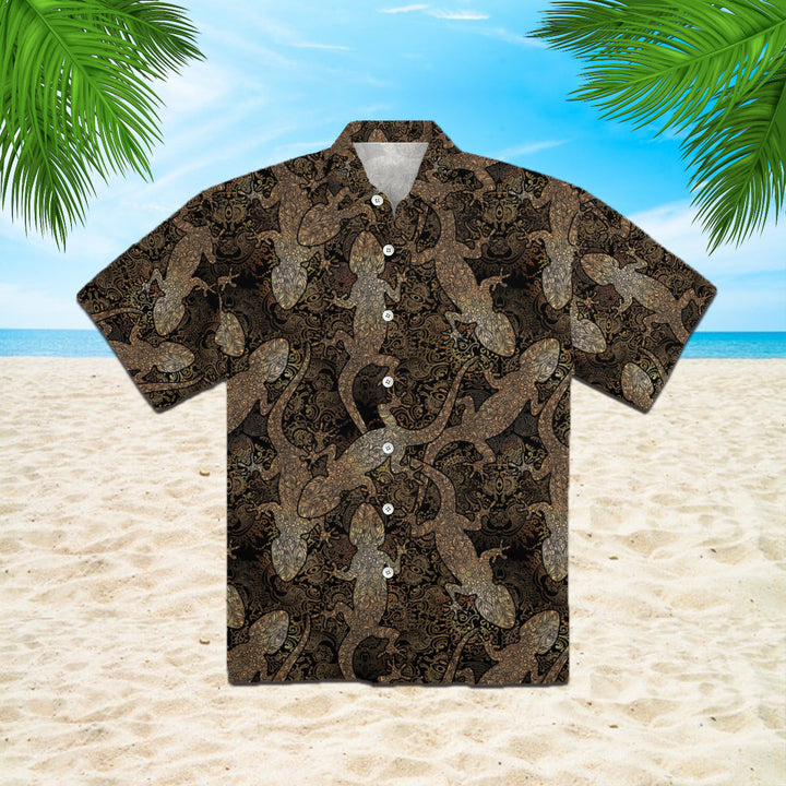 Gecko Lizards Mandala Hawaiian Shirt | For Men & Women | HW806-BehighStyle