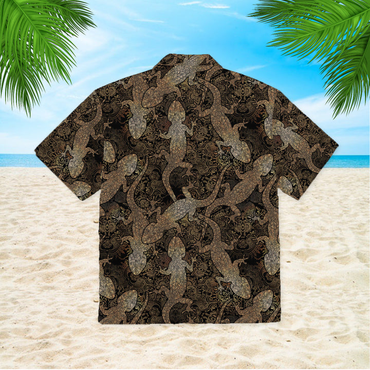 Gecko Lizards Mandala Hawaiian Shirt | For Men & Women | HW806-BehighStyle