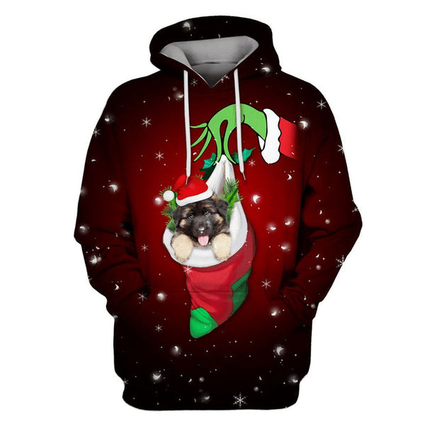 German Shepherd Merry Christmas 3D All Over Print | For Men & Women | Adult | HP1888-BehighStyle