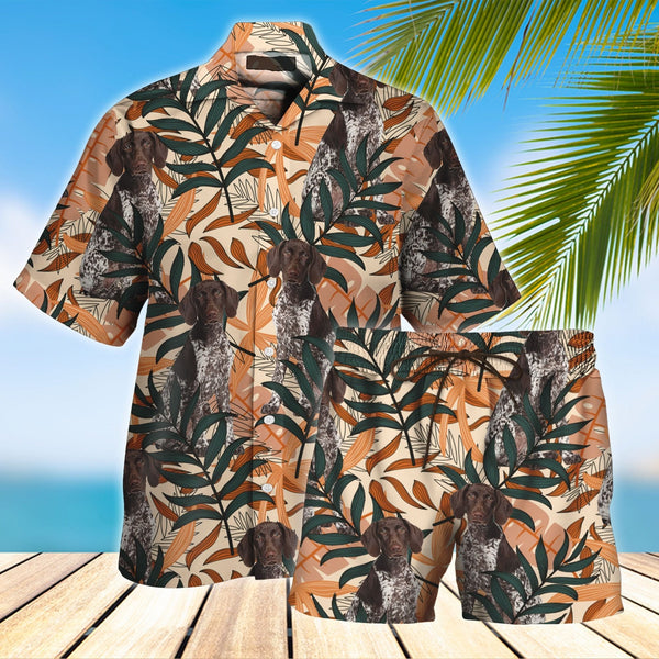 German Shorthaired Hawaiian Shirt Set | For Men & Women | HS128-BehighStyle