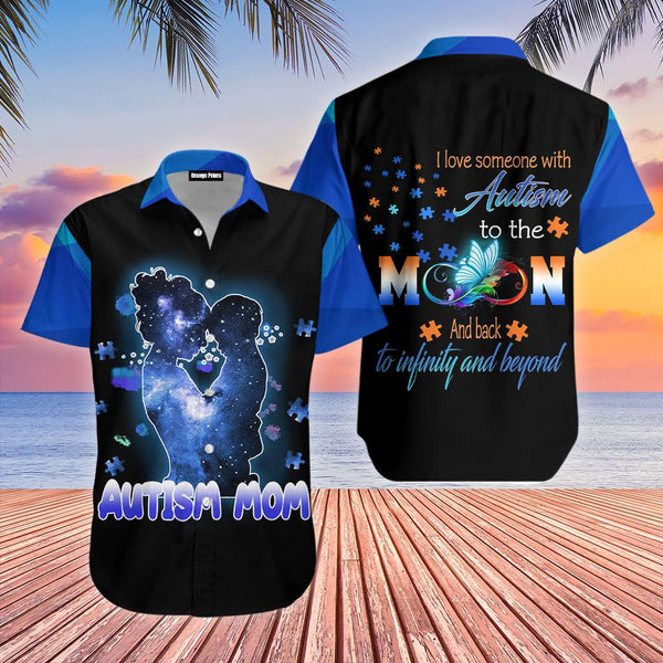 Gift For Mom Autism Mom Hawaiian Shirt | For Men & Women | HW2408-BehighStyle