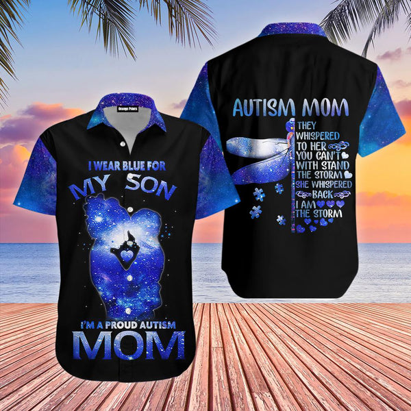 Gift For Mom Autism Mom Hawaiian Shirt | For Men & Women | HW2412-BehighStyle